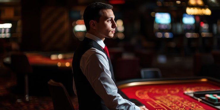 Studio live dealer Dasar Number bursa slot dengan multiple camera angle